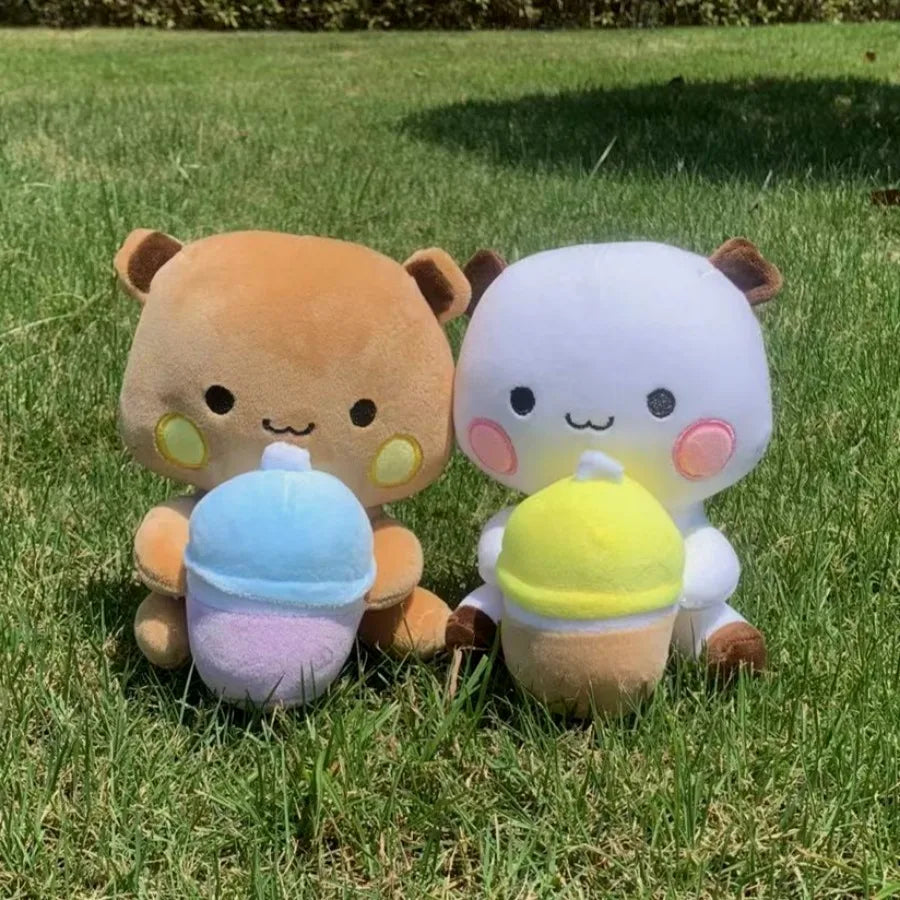 Yier Panda Bear Dolls Cute Bubu Dudu Plush Toy Lovely Cartoon Stuffed Soft Plushies Home Decoration for Girlfriend Gift