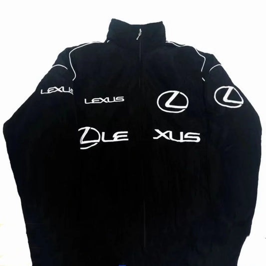 Lexus High-End Embroidered Cotton Jacket F1 Racing Motorcycle Warm Riding Jacket 4S Store Customized Workwear