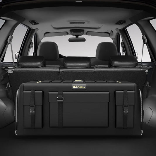 30L-70L Car Luggage Storage Box Large Capacity Multi Functional Tool Storage Bag Oxford Foldable Emergency Storage Box