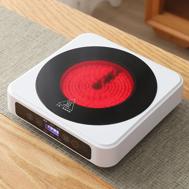 1500W Electric Ceramic Stove Home Timing Coffee Stove Keep Warm Tea Stove Office Temperature Control Tea Maker Multifunction