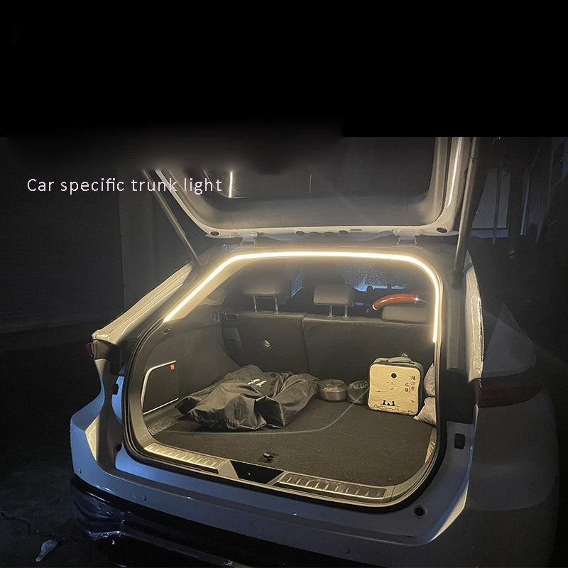 Rear Trunk LED Light Bar Strips Trunk Interior Decorative Lamp Strip Fit for Geely Coolra Monjaro Manjaro Starray Atlas Boyue L