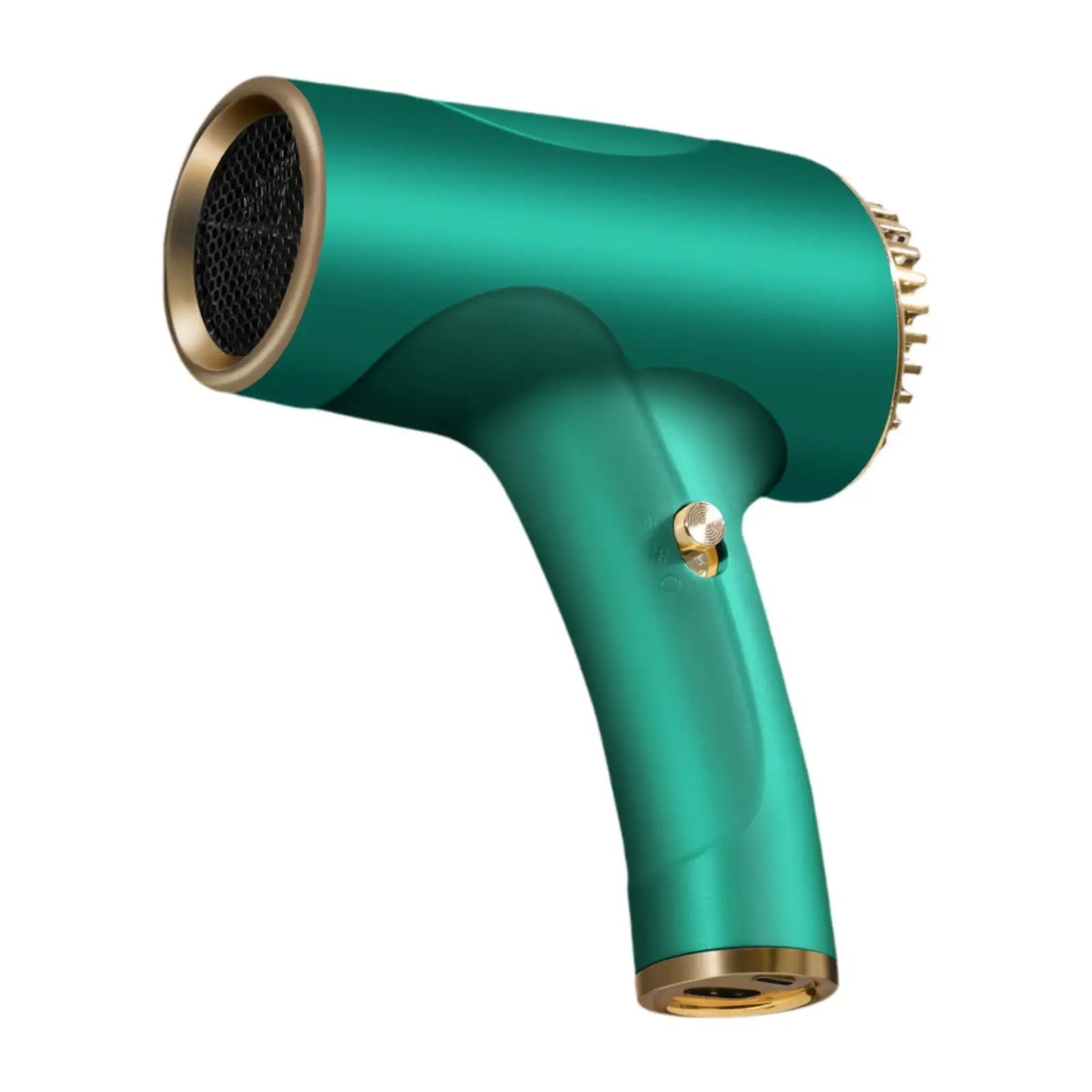 Rechargeable Cordless Hair Dryer Two Speeds Portable Powerful Blow Dryer for Home Dormitory Travel Use
