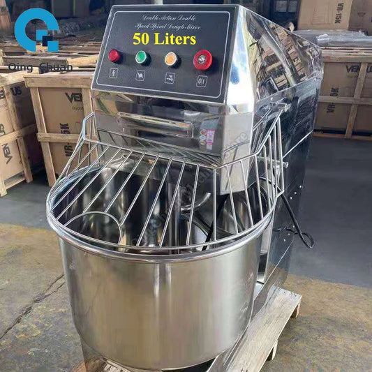 Dough Mixer Double Speed Commercial 10L to 100 Liters Kneading Machine Flours Mixing Blender