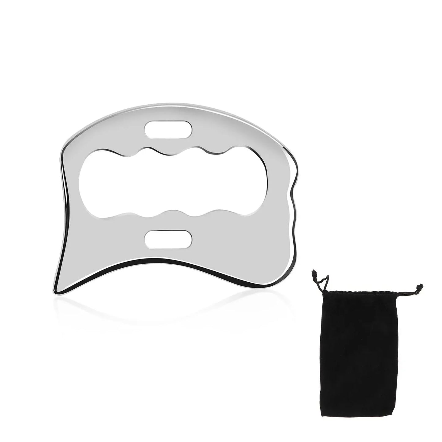Stainless Steel Gua Sha Massage Tools Scraping Knife Massager for Relaxing Soft Tissue Reduce Head Neck Back Pain Release Tools