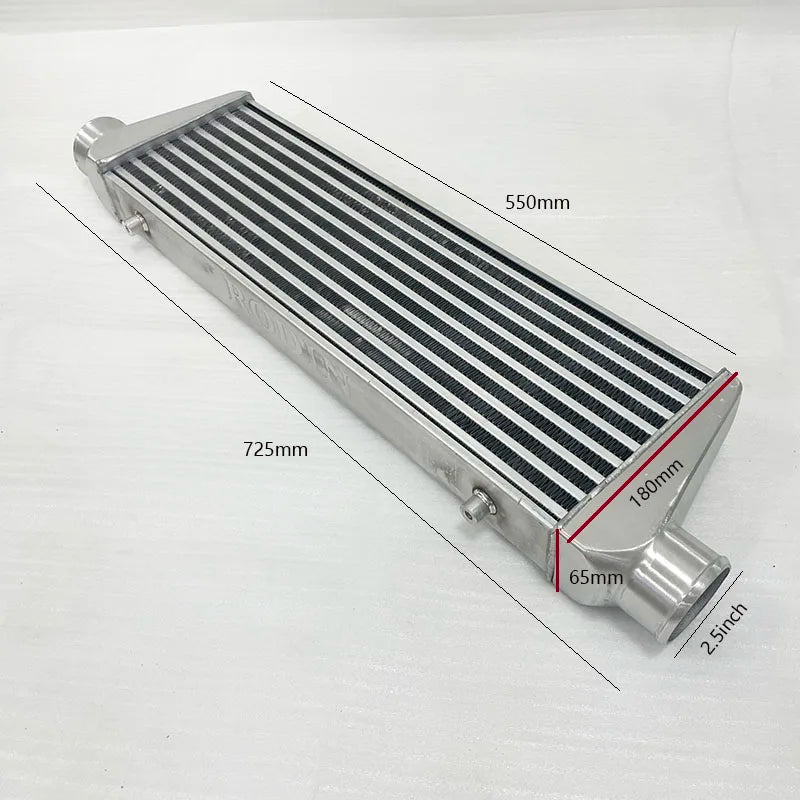 Front Mount intercooler Universal Turbo Intercooler for Audi Jetta Inlet 2.5"/65mm OD=2/2.5/3.0 inch for BMW for VW for Golf