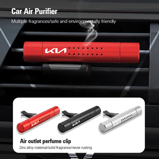 Car Air Outlet Perfume Clip Fragrances Diffuser For KIA K5 K9 Sorento Ceed Sportage Carnival Stinger Forte Niro Cadenza Soul