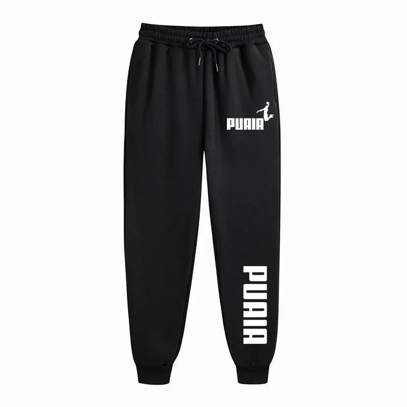 2025 new men's sportswear trend printed hooded sweatshirt pants 2piece set casual zipper jacket set daily clothing autumn winter