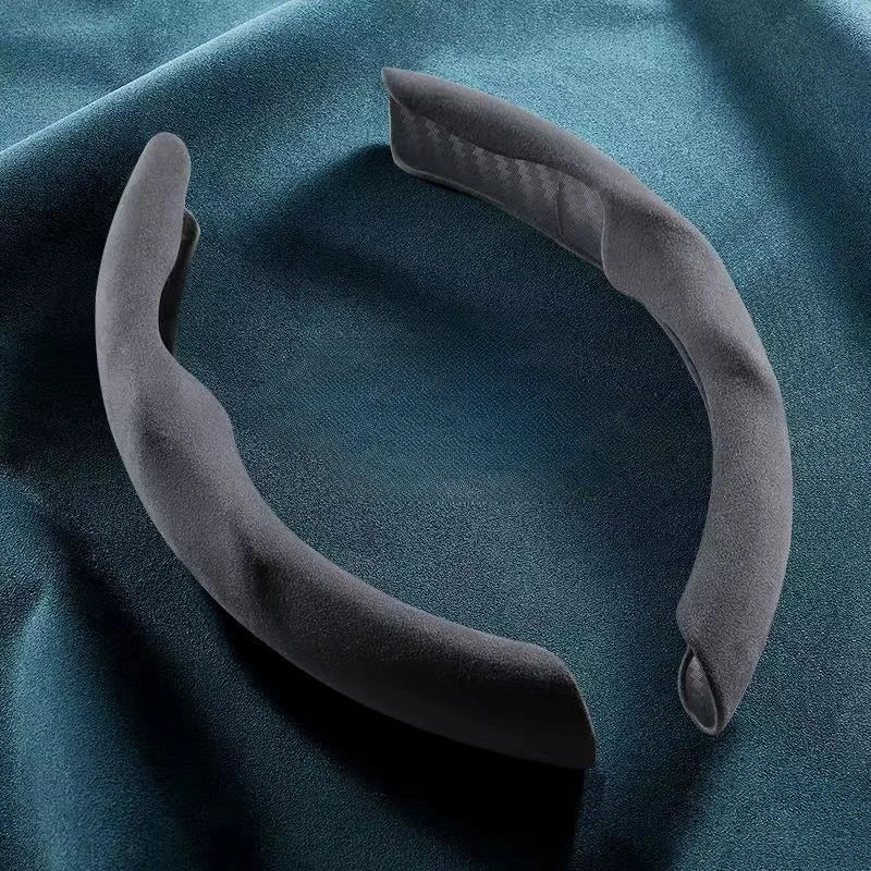 2026 Winter New Car Steering Wheel Cover Gearshift Handbrake Cover Protector Decoration Warm Super Thick Plush Auto Accessories