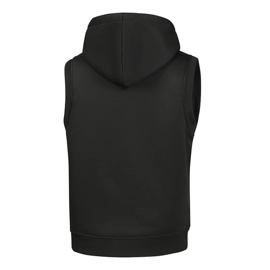 Autumn Winter Men's Lamb Wool Hooded Vest Jacket Men High Quality Vests Brand Fleece Warm Vest Coats Men Thicken Waistcoat Male