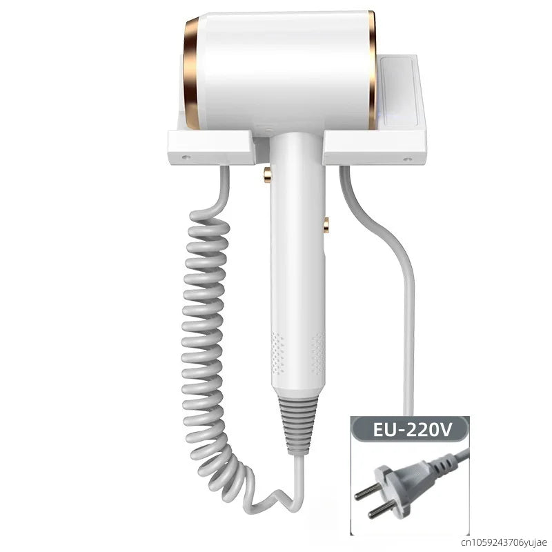 2026 High-Speed Hair Dryer 1600W, Hotel, Non Perforated Wall Mounted High-Power Non Perforated Bathroom, Bathroom, 220v