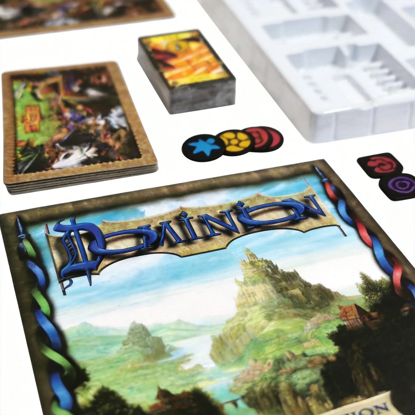 Dominion Board Game 2nd Edition - Classic Deck-Building Strategy Card Game