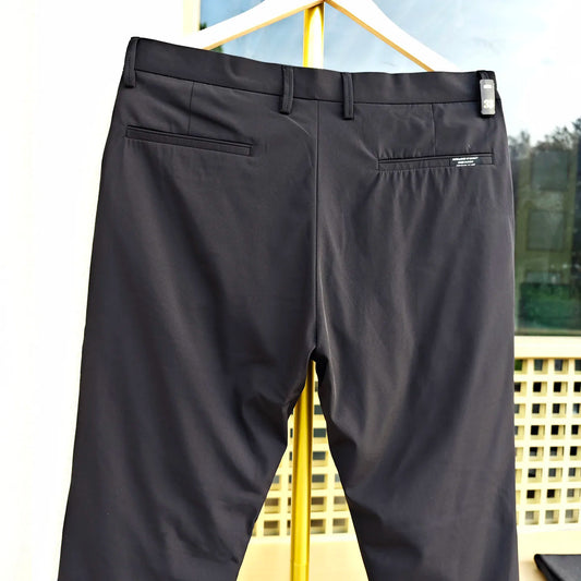 New National Standard Men's down Pants Thickened Warm Winter Casual Trousers Loose Fit Fashion Urban Style Youth Outerwear