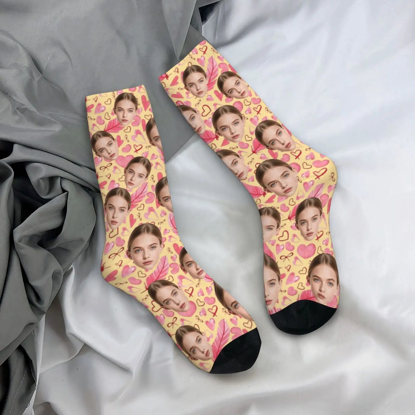 Custom avatar socks for men and women custom photo socks DIY personalized picture socks photo socks personalized gifts