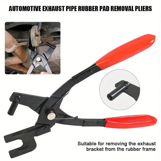 Pliers Car Exhaust Pipe Rubber Pad Gasket Removal Tools Exhaust Hanger Install Disassembly Puller Garage Tools Auto Accessories