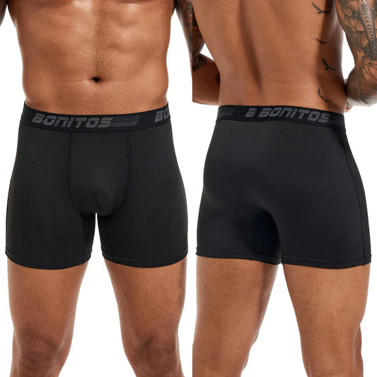 6pcs Men's panties Highly elastic Boxers man Underwear sexy Male underpants Brand Hot new Homme boxershorts Polyester Trunks Gif