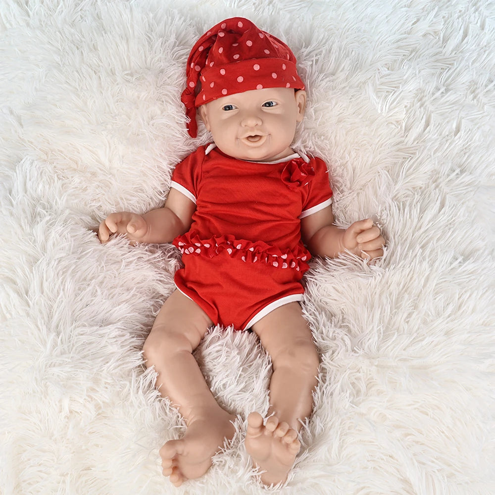 IVITA WG1513WS 23.2inch 5200g Original Full Body Silicone Realistic Reborn Baby Doll Unpainted Unfinished Dolls DIY Blank Toys