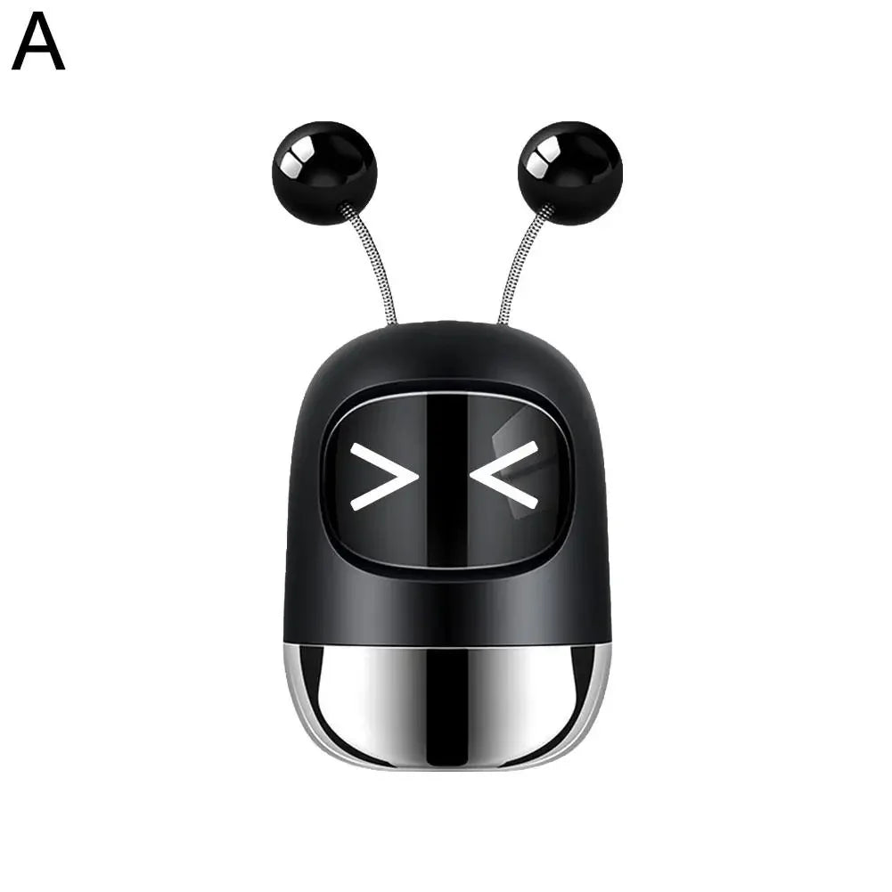 Creative Car Air Freshener Auto Mini Robot Air Vent Ventilation Car Outlet Aromatherapy Clip Flavoring Accessories Parfum G7G7
