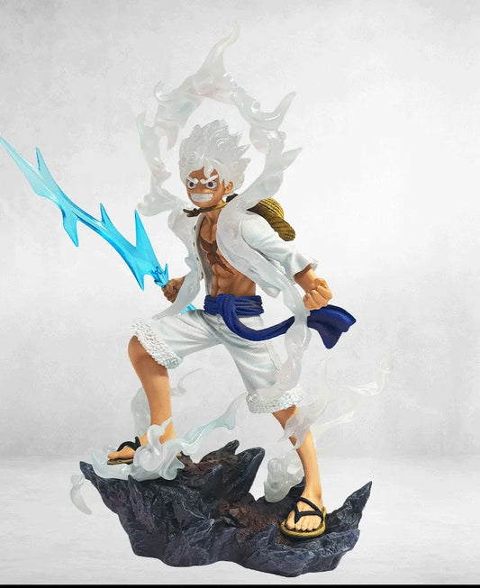 JT Studio One Piece Nika Luffy LX Anime Figurine 5-Level Ornament Collectible Explosive Handsome Design Model