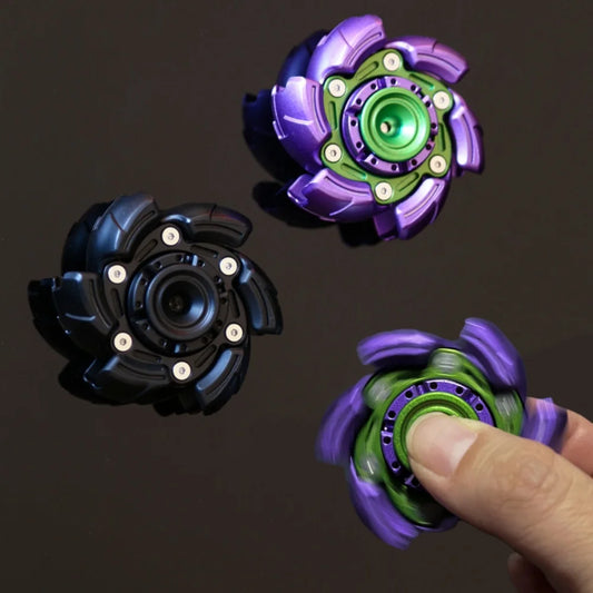 Premium EDC Kaijia Zinc Alloy Fidget Spinner High Speed Hand Spinner Autism ADHD Stress Relief Sensory Toy for Adults Kids