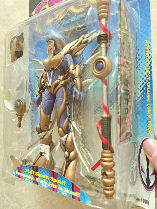 Vintage 1997 Spawn The Goddess Ultra 6" Action Figure, Rare Retro Highly Detailed Collectible Model For Hobby Collectors