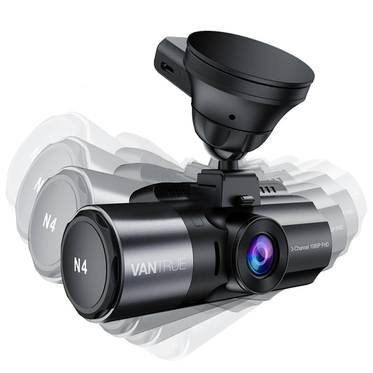 VANTRUE Dash Cam GPS Receiver Module Type C USB Port Car Suction Cup Mount for Windows and Mac