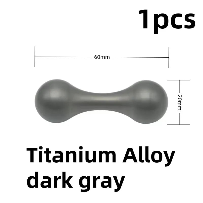 Funny Titanium Alloy Begleri Spinner Adult Fidget Toy Stress Relief Knucklebone Metal Finger Spinners Rotating Tabletop Gadgets