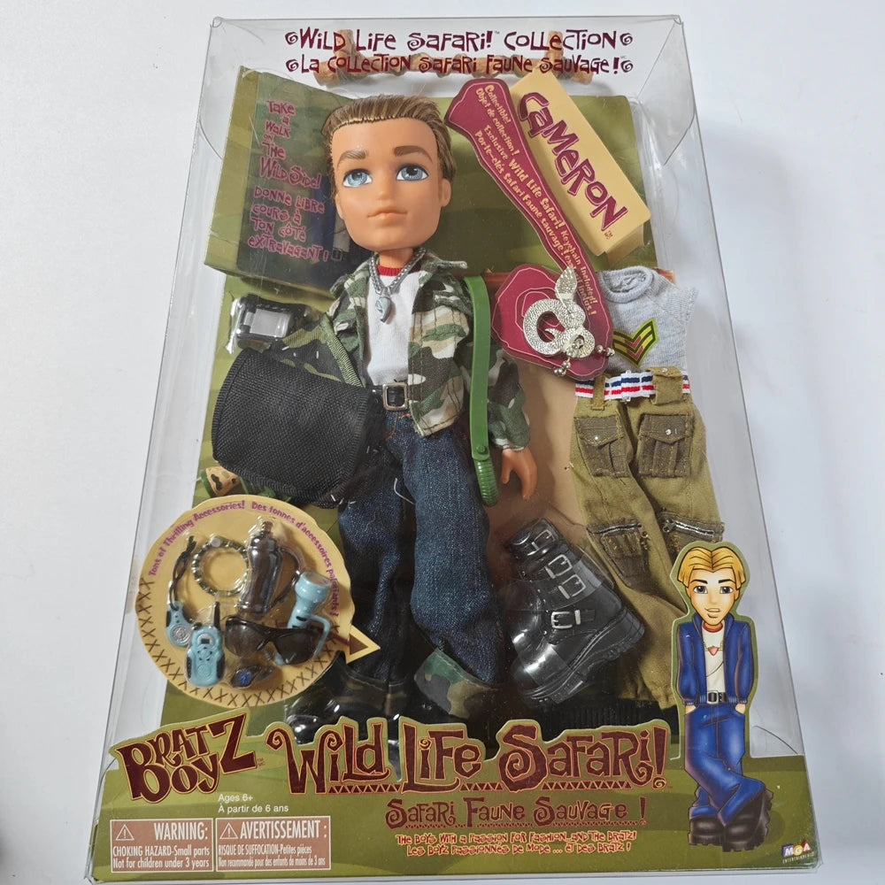 bratz boy dylaw wild life safari Eitan many accessory collection dolls bratzillaz doll