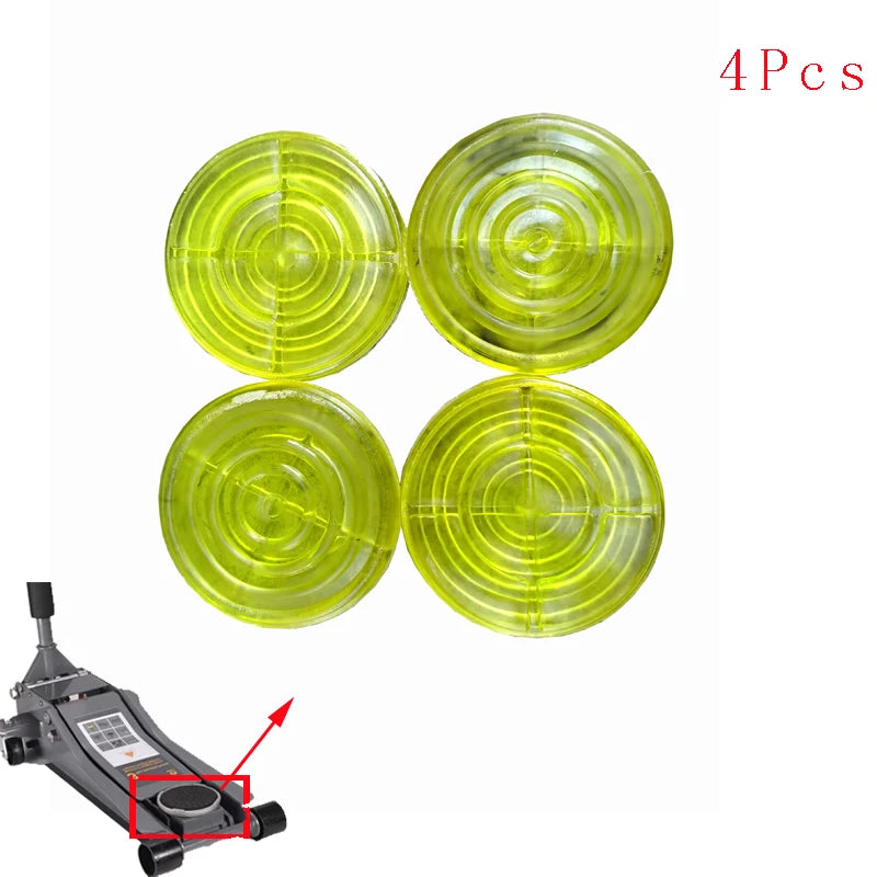 Car Jack Rubber Pad Frame Protector Adapter Jacking Tool Universal Car Lift Jack Stand Rubber Pads Floor Slotted