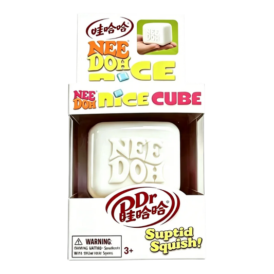 @Schylling Needoh Nice Cube Sensory Nice-Sicle Stress Relief Squishy Cube Anti-Anxiety Squeeze Object For Focus ADHD Population
