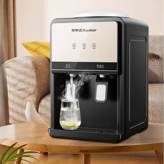 Desktop water dispenser household small desktop system for hot and cold use bottled water boiling machine water dispenser