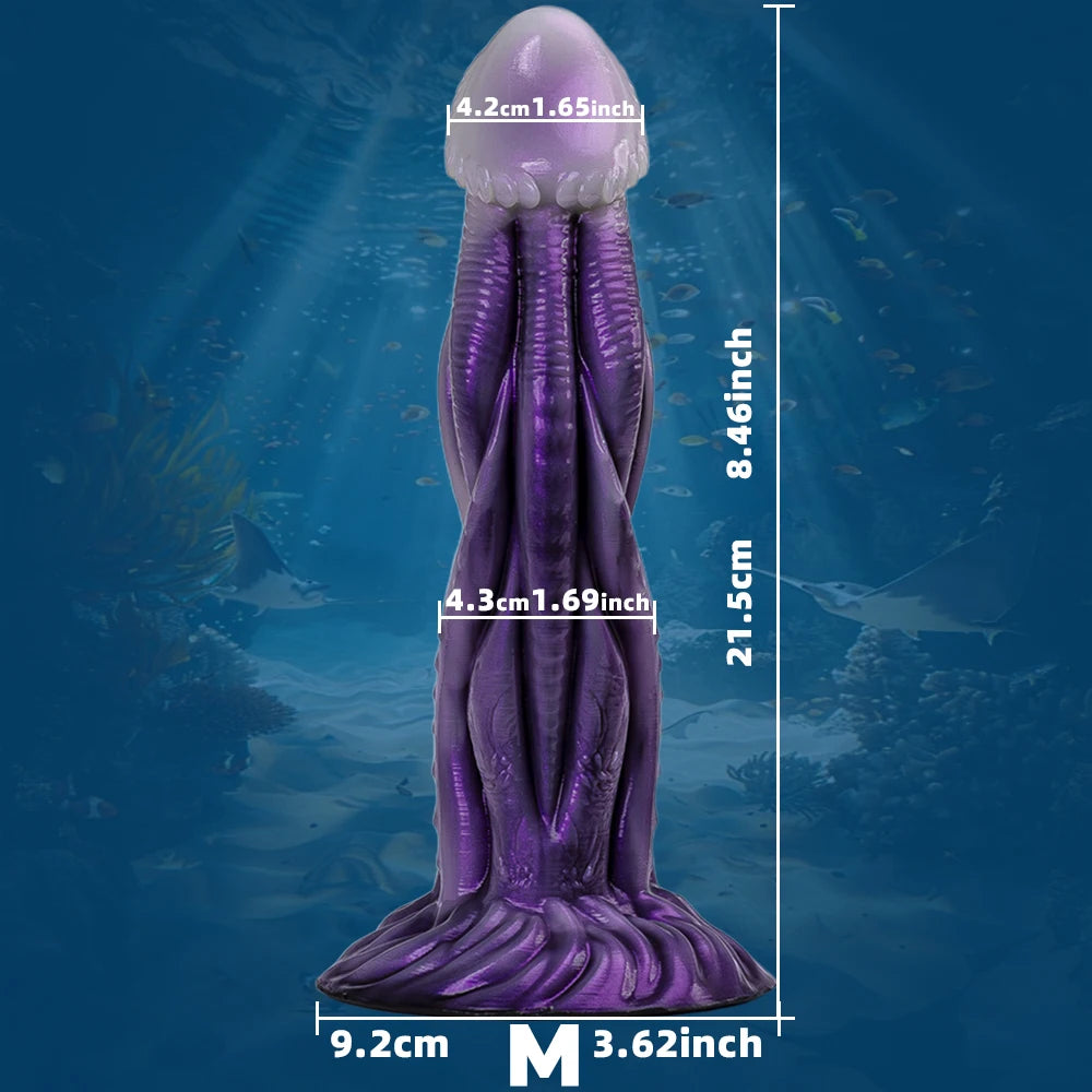 Monster Dildo Big Anal Plug Dildo Butt Plug Adult Sex Toy Anal Stimulation Soft Animal Penis For Female Anal Erotic Sexy Toy
