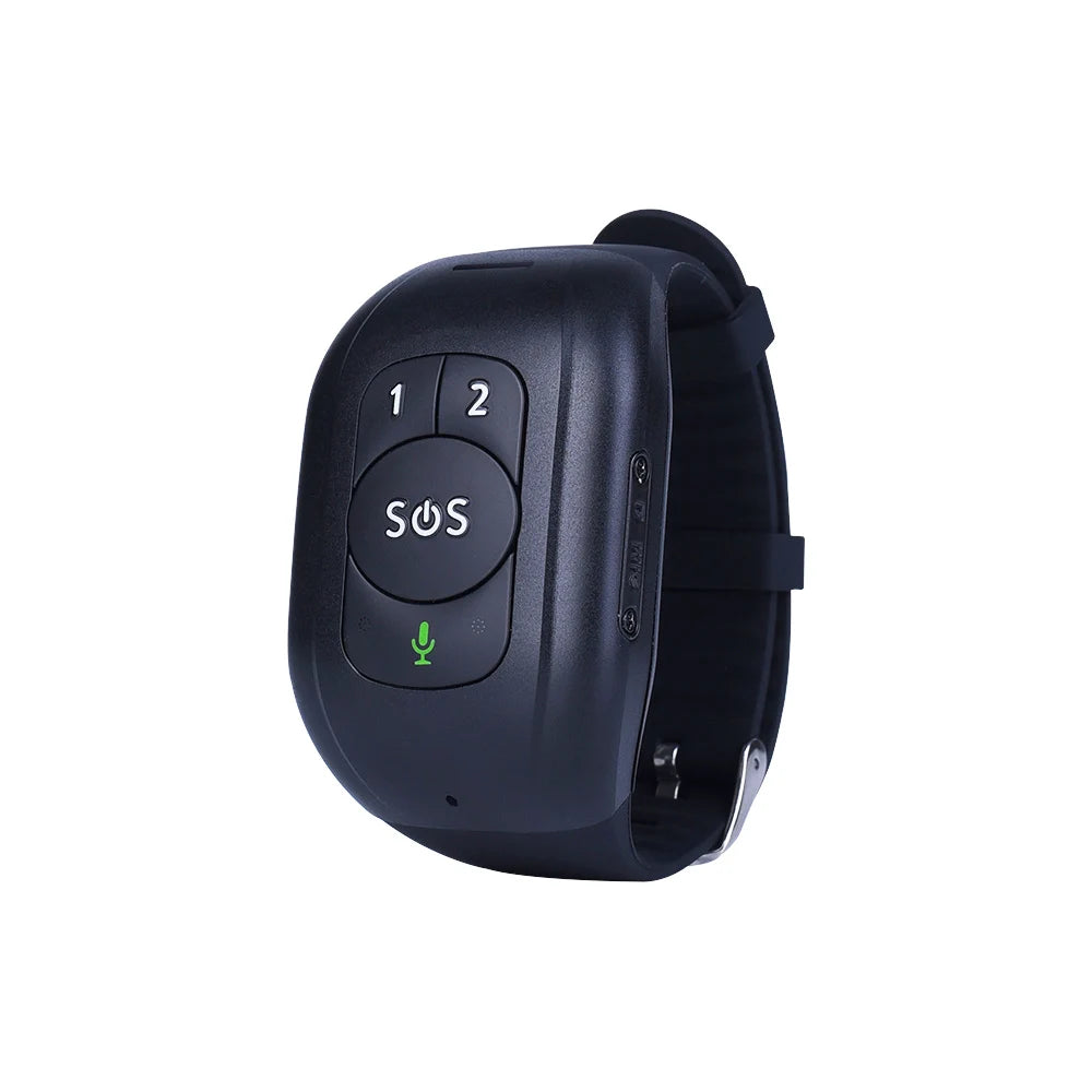 Elderly 4G SOS GPS Watch GPS Tracking Wristband Bracelet Emergency Alarm GPS Tracking Heart Rate Blood Pressure Monitor