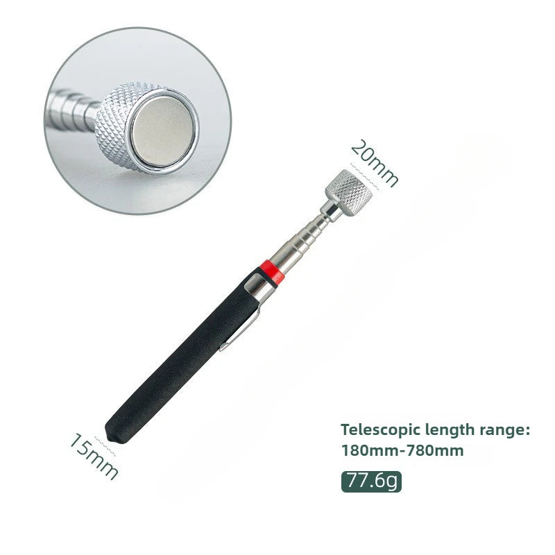 Telescopic Magnetic Magnet Pen Pickup Tool Extendable Pen Style Pickup Rod for Car Repairing Machinery Maintenance Car Tools