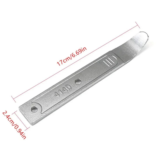 1PCS 4140 Car Pry Bar Trim Removal Tool, Auto Door Dashboard Panel Pry Tool, Vehicle Interior Disassembly Repair Hand Tools