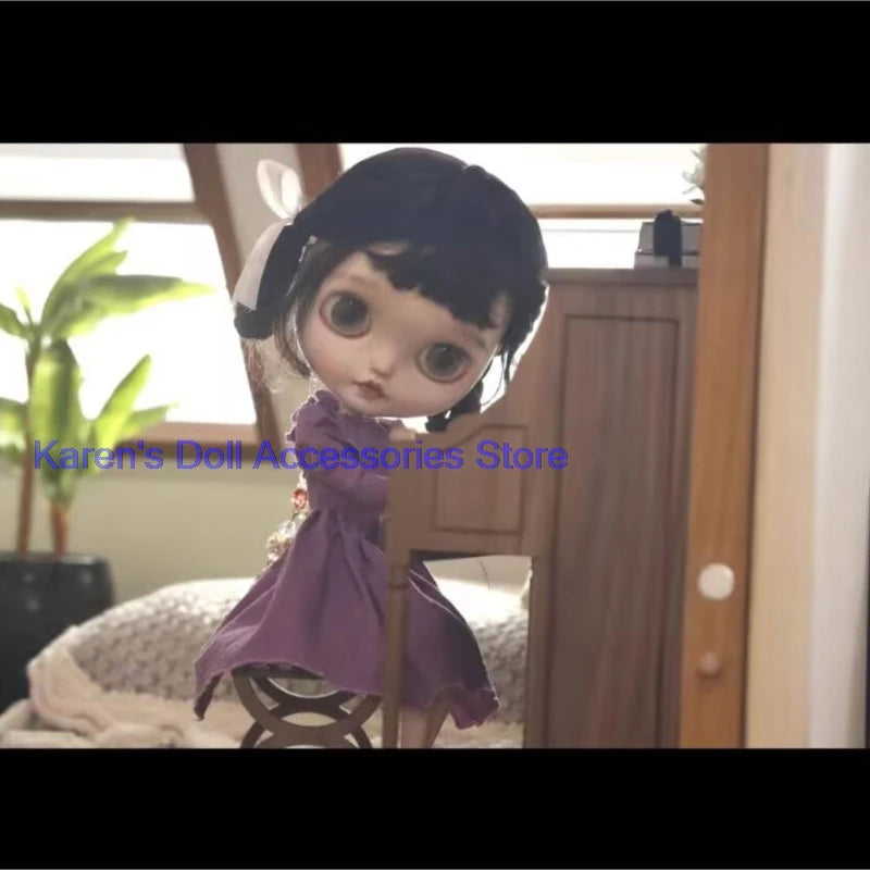 1pcs Classic vintage style dress for landoudou/Blythe(Fit for Lulu,ymy24,Ob22,24,26,zone, Jenny)