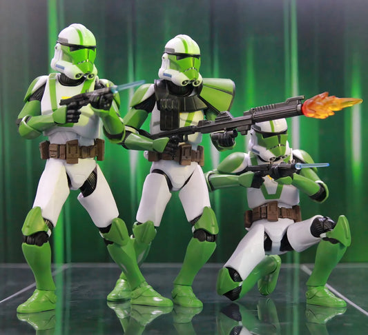 New Body(JOV3.0) Star Wars Commander Doom's Unit Clone Command ARC Trooper 104th Wolfpack Kamino 6" Action Figure