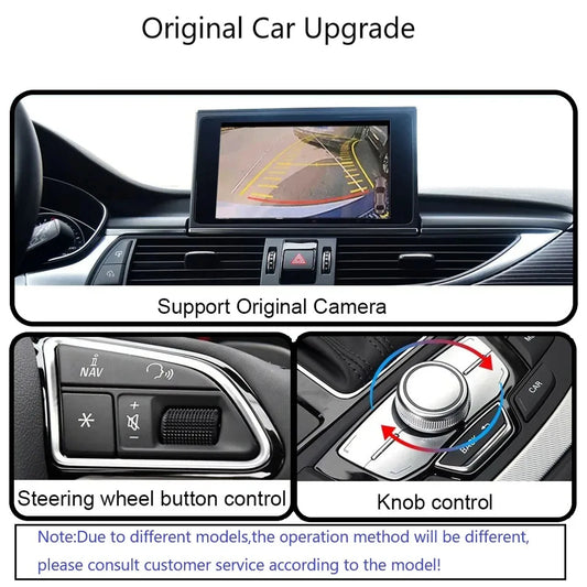 CARABC Wireless Carplay module for Audi A1 Q3 RMC HN+ 2009-2018 Year Support Android Auto autolink Airplay Rear Camera Car Play