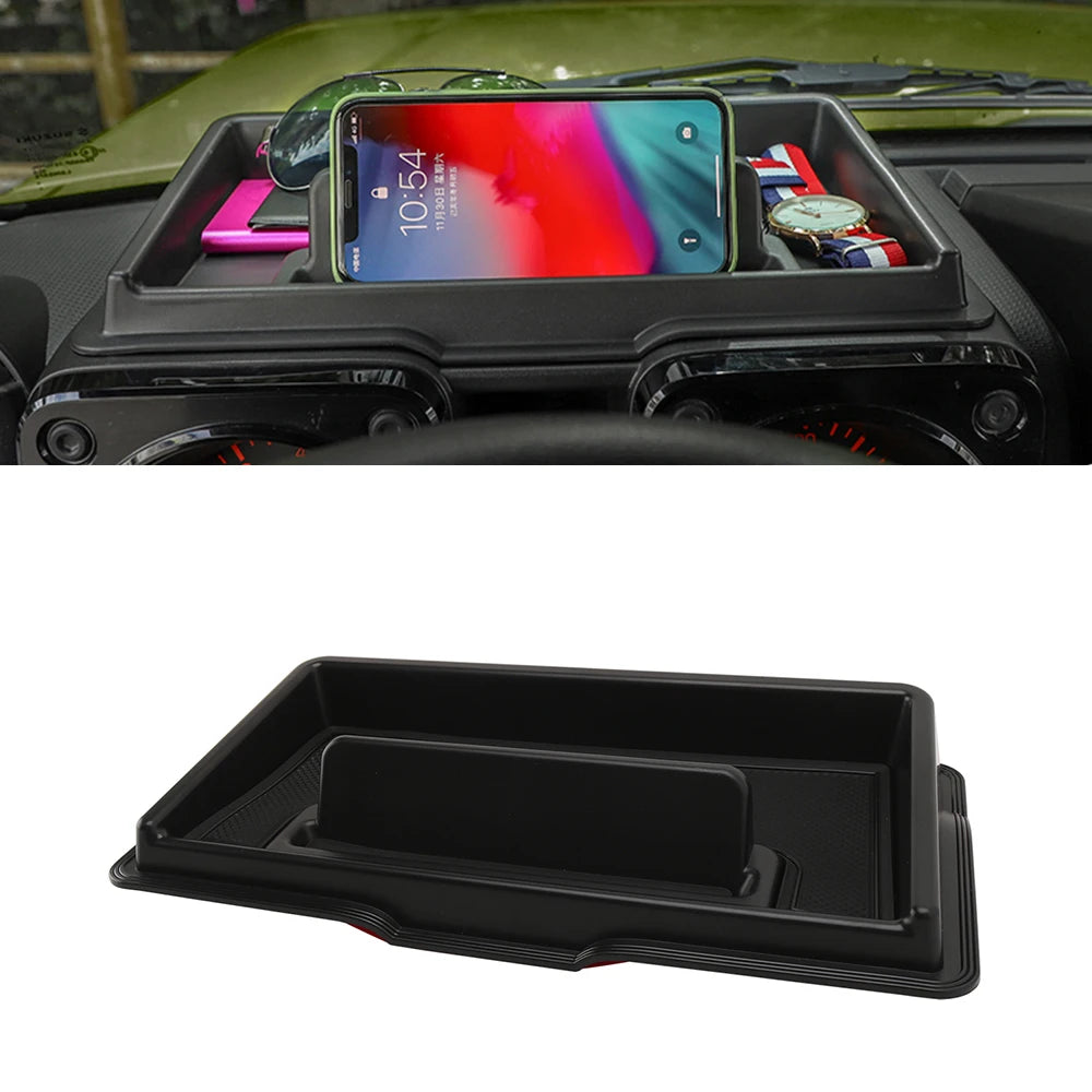 Car Co-pilot Handle Storage Box Center Console Dashboard Organizer Tray for Suzuki Jimny JB64 JB74 2019 Up Interior Accessories