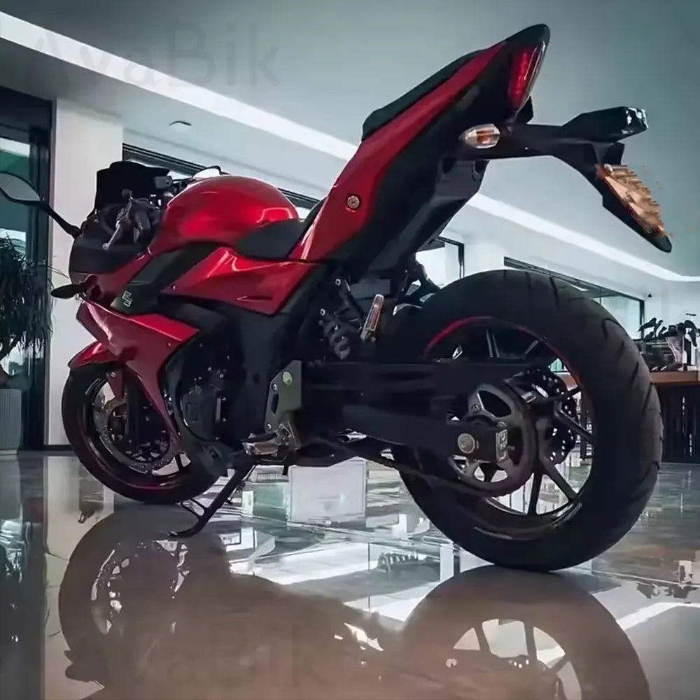 Premium PET PVC High Glossy Liquid Metallic Dragon Blood Red Vinyl Wrap Film Car Motorcycle Air Release Car Change Color Film