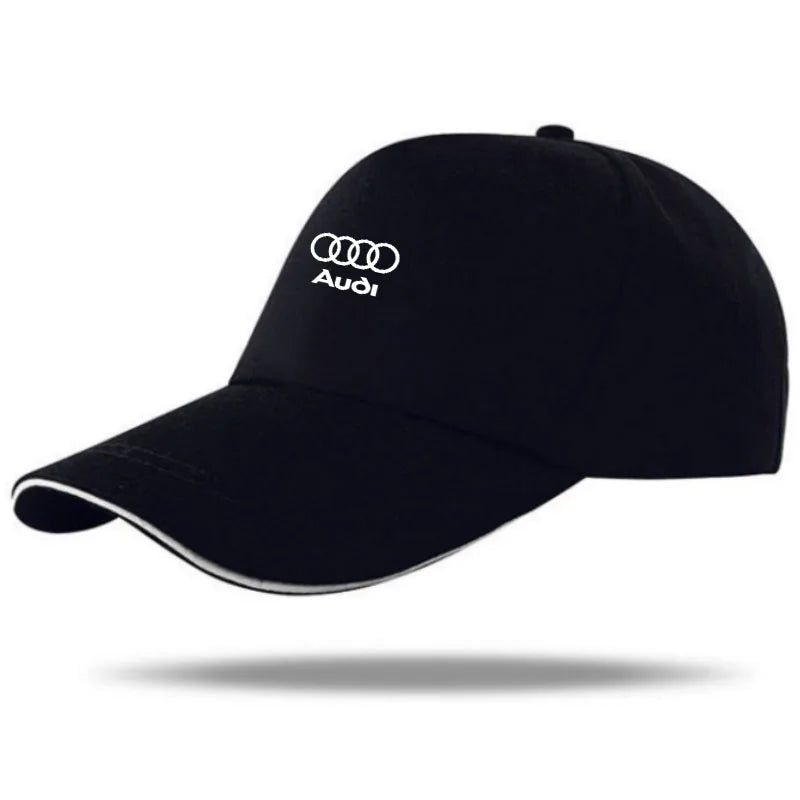Car Baseball Cap Cotton Snapback Suitable for Audi Sline A4 A1 A3 A6 A7 A8 Q3 Q5 Q7 RS4 A5 S5 RS5Outdoor Sports hat