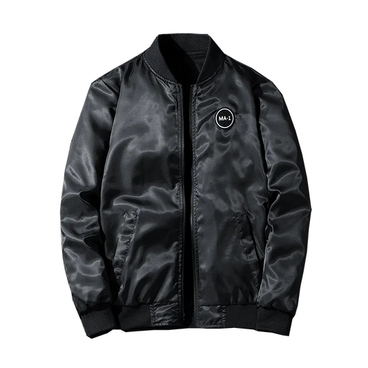 Coat Men's Air Force Pilot Jacket MA1 Autumn/Winter Baseball Suit Trendy Brand Double Sided Thickened Large