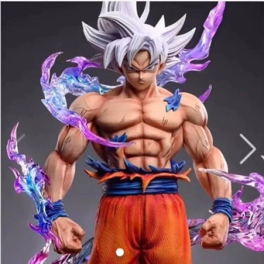 Dragon Ball Ultra Instinct Son Goku Anime Action Figure Pvc Model Desktop Ornaments Collection Statue Birthday Gift For Fans