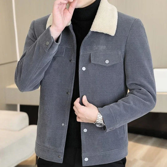 Warm Winter Coat for Men Solid Color High Quality Jacket Man Stylish Cheap Sale Work Korean Reviews Many Harajuku Deals New In