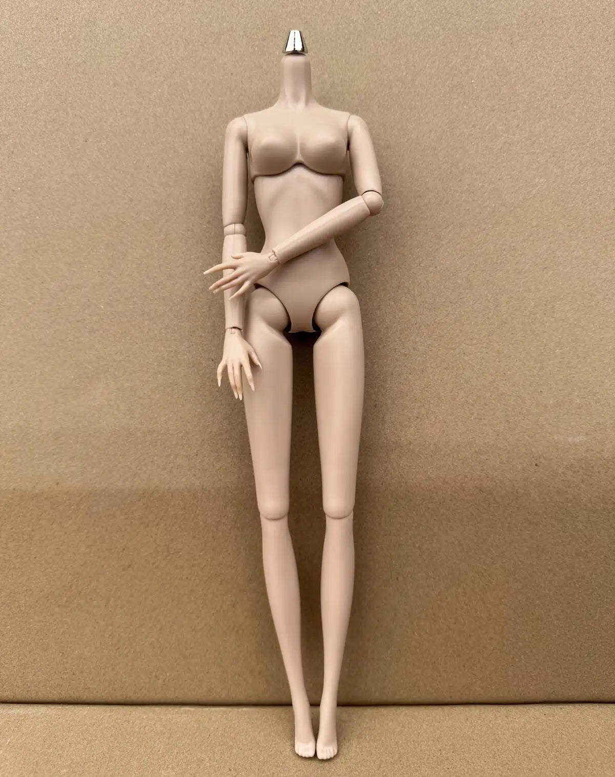 Original LULY Doll Body 8 Skin Tones High Quality Big Boobs 29CM 1/6 Replacement Body For Barbi/FR/IT Doll Heads