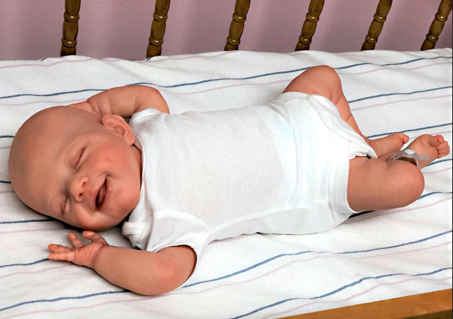 18 Inch April Bebe Reborn Doll Handmade Soft Bebe Reborn Doll Painted By Artists Newborn Gril With Rooted Hair
