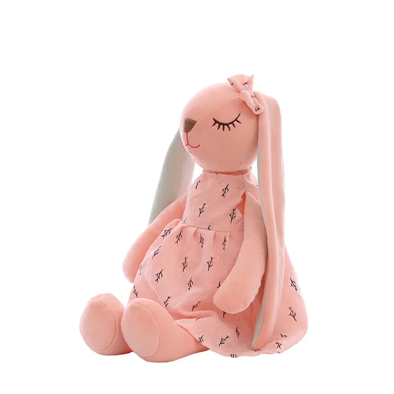 Animal Plush Baby Teething Toy Infant Stroller Hanging Rattle with Teether Soft Sensory Stuffed Animal Toy for Newborn 0 12Month