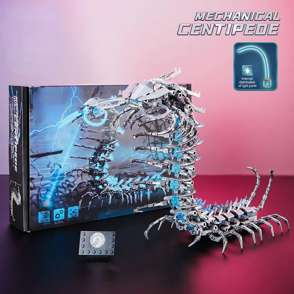 Building blocks toy Mech Centipede mechanical modeling puzzle building blocks birthday gift