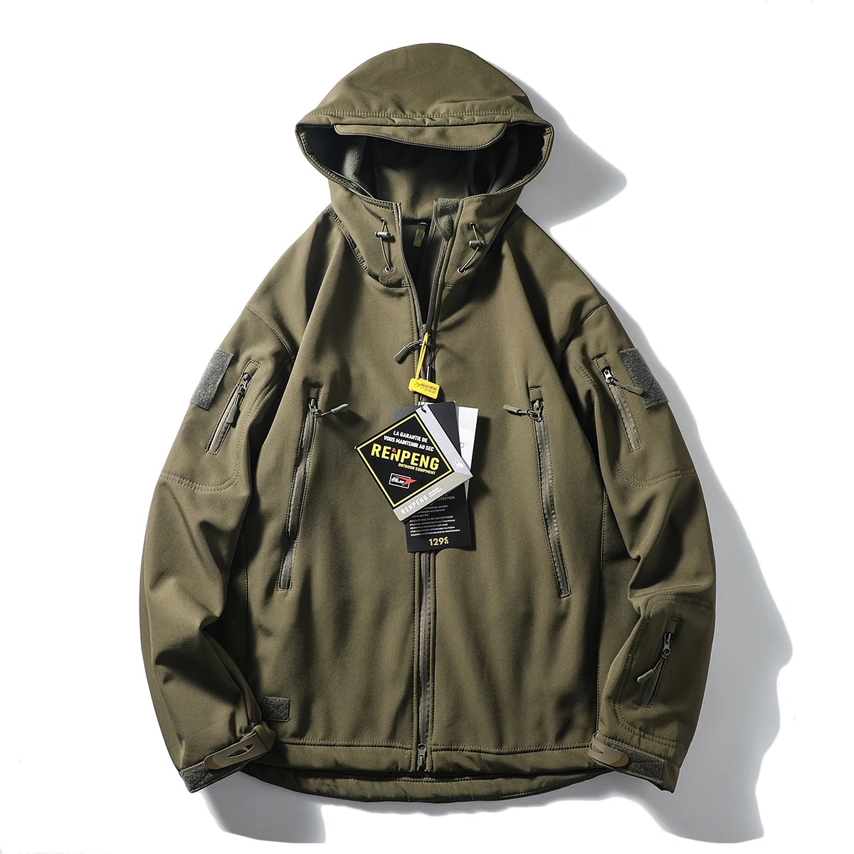 ARC New Storm Jacket Outdoor Sports Camping Mountaineering Fashion Men Plus Cashmere Windproof Waterproof Function Storm Jacket