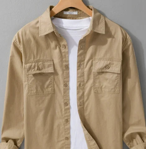 Shirt Spring and Autumn 2026 new men's shirt,For Customized Products, Please Contact Us