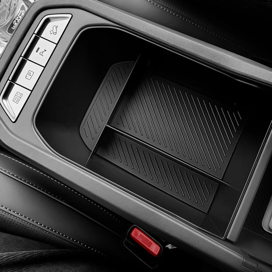 Central Console Armrest Front Storage Box Organizer Container Tray Car Interior Stowing Tidying For Kia EV3